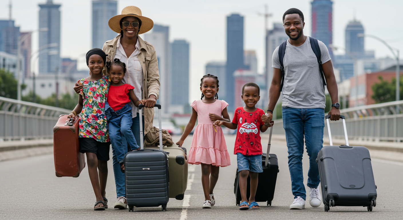 Témoignage : la famille Ngassa raconte son arrivée à Montréal